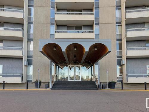 502 10883 Saskatchewan Drive, Edmonton, AB - Outdoor With Facade