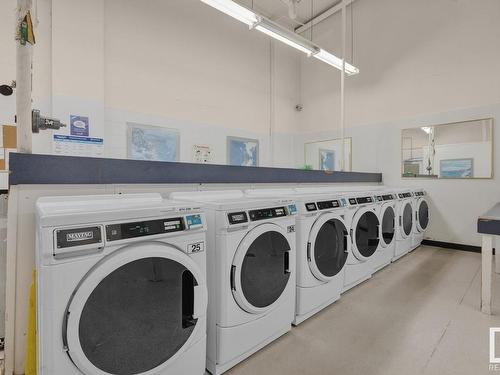 502 10883 Saskatchewan Drive, Edmonton, AB - Indoor Photo Showing Laundry Room