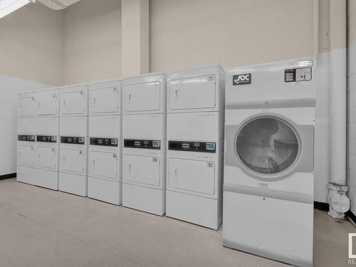 502 10883 Saskatchewan Drive, Edmonton, AB - Indoor Photo Showing Laundry Room