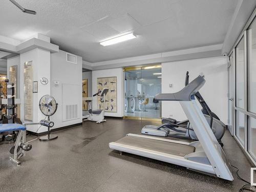 502 10883 Saskatchewan Drive, Edmonton, AB - Indoor Photo Showing Gym Room