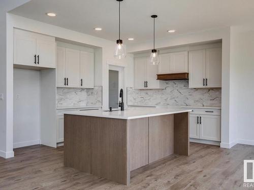 1552 Howes Place, Edmonton, AB - Indoor Photo Showing Kitchen With Upgraded Kitchen