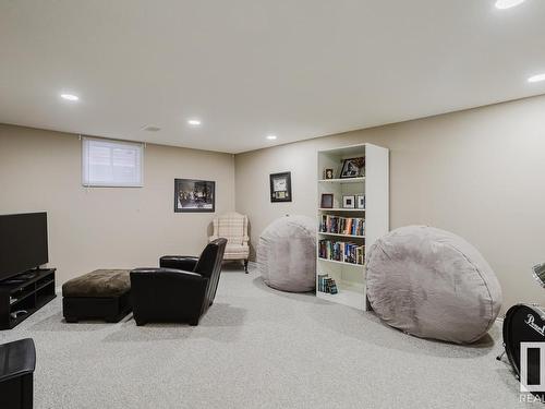 9749 143 Street, Edmonton, AB - Indoor Photo Showing Basement