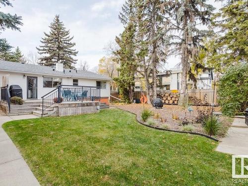 9749 143 Street, Edmonton, AB - Outdoor With Deck Patio Veranda