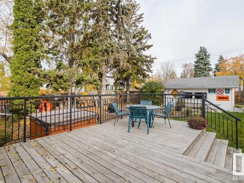 9749 143 Street, Edmonton, AB - Outdoor With Deck Patio Veranda With Exterior