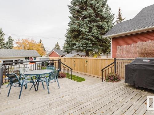 9749 143 Street, Edmonton, AB - Outdoor With Deck Patio Veranda With Exterior