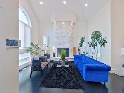 16611 9 St, Edmonton, AB - Indoor With Fireplace