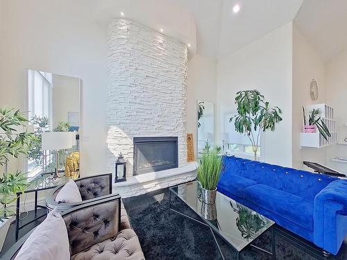 16611 9 St, Edmonton, AB - Indoor With Fireplace