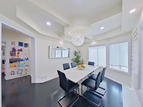 16611 9 St, Edmonton, AB - Indoor Photo Showing Dining Room