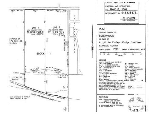 Lot 1 Twp Rd 21 Rr 510, Rural Parkland County, AB 