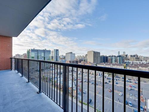 1206 10145 109 Street, Edmonton, AB - Outdoor With Balcony With View