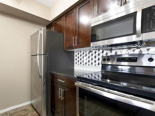 309 3207 James Mowatt Trail, Edmonton, AB - Indoor Photo Showing Kitchen