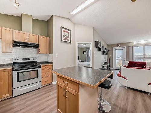 403 5340 199 Street, Edmonton, AB - Indoor Photo Showing Kitchen