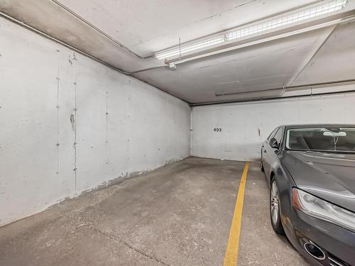 403 5340 199 Street, Edmonton, AB - Indoor Photo Showing Garage