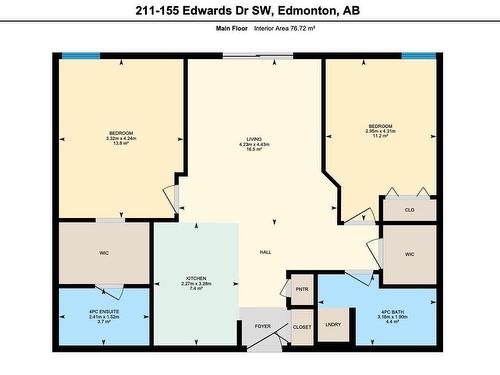 #211 155 Edwards Dr Sw, Edmonton, AB 