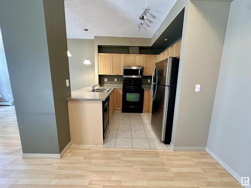 1-212 4245 139 Avenue, Edmonton, AB - Indoor Photo Showing Kitchen With Double Sink