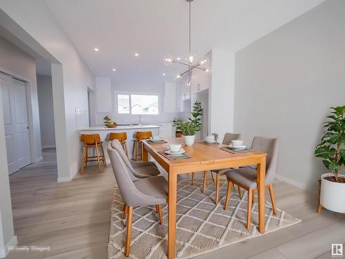 7178 177A Avenue, Edmonton, AB - Indoor Photo Showing Dining Room