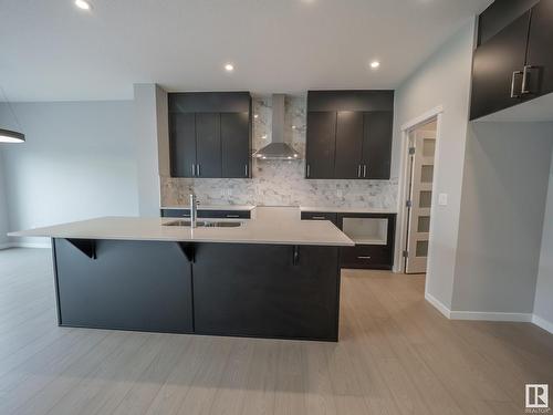 9339 227 Street, Edmonton, AB - Indoor Photo Showing Kitchen With Upgraded Kitchen