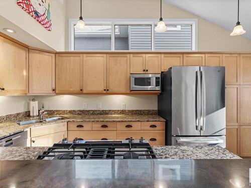 13415 103 Avenue, Edmonton, AB - Indoor Photo Showing Kitchen With Double Sink