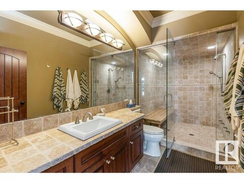 37 Riverridge Road, Rural Sturgeon County, AB - Indoor Photo Showing Bathroom