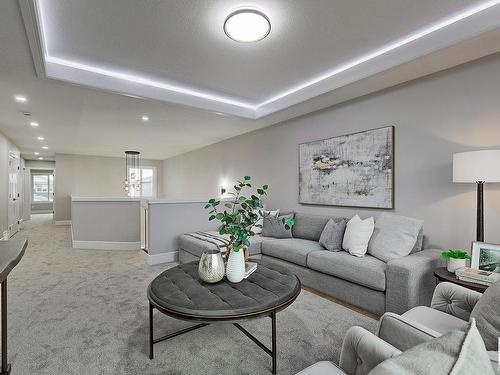 37 Edgefield Way, St. Albert, AB - Indoor Photo Showing Living Room