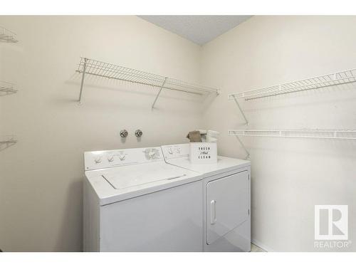 403 75 Gervais Road, St. Albert, AB - Indoor Photo Showing Laundry Room