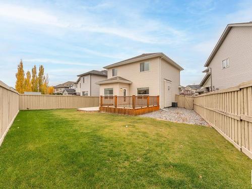 3915 Agar Court, Edmonton, AB - Outdoor With Deck Patio Veranda With Backyard