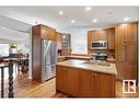 14 Hunter Court, Sherwood Park, AB  - Indoor Photo Showing Kitchen With Double Sink 