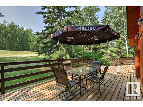 409 1414 Hwy 37, Rural Lac Ste. Anne County, AB - Outdoor With Deck Patio Veranda