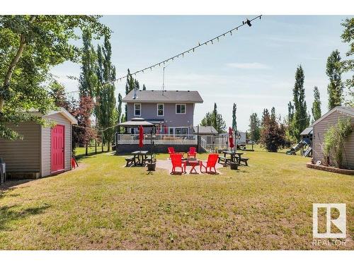 8-50322 Rge Rd 10, Rural Parkland County, AB - Outdoor With Deck Patio Veranda