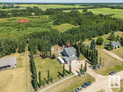 8-50322 Rge Rd 10, Rural Parkland County, AB - Outdoor With View