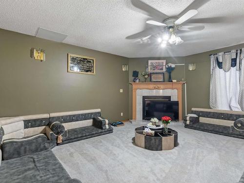 15719 77 Street, Edmonton, AB - Indoor With Fireplace