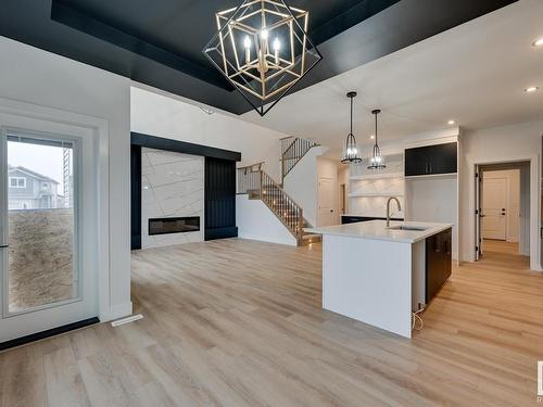 9 Elderberry Point(E), Fort Saskatchewan, AB - Indoor Photo Showing Kitchen