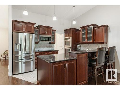 20578 92A Avenue, Edmonton, AB - Indoor Photo Showing Kitchen With Stainless Steel Kitchen