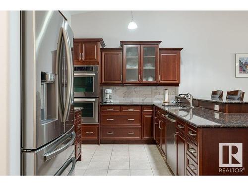 20578 92A Avenue, Edmonton, AB - Indoor Photo Showing Kitchen With Stainless Steel Kitchen