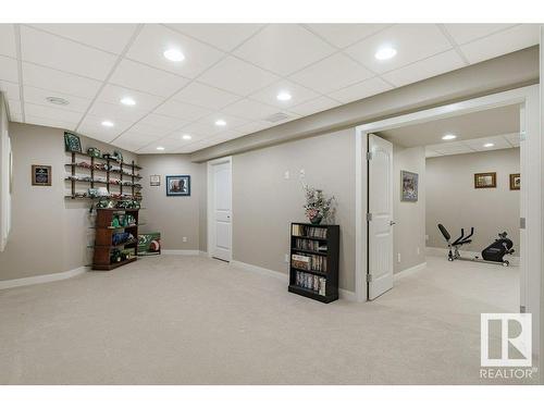 20578 92A Avenue, Edmonton, AB - Indoor Photo Showing Basement