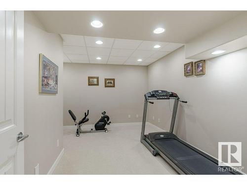 20578 92A Avenue, Edmonton, AB - Indoor Photo Showing Gym Room