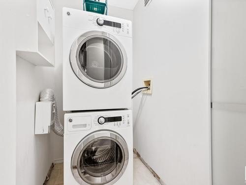 1001 9725 106 Street, Edmonton, AB - Indoor Photo Showing Laundry Room