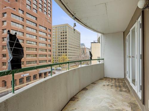 1001 9725 106 Street, Edmonton, AB - Outdoor With Balcony With Exterior