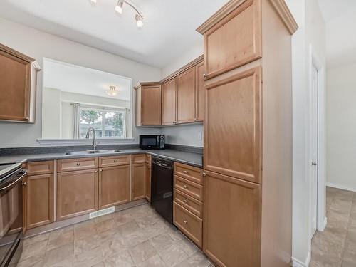 12304 117 Avenue, Edmonton, AB - Indoor Photo Showing Kitchen With Double Sink