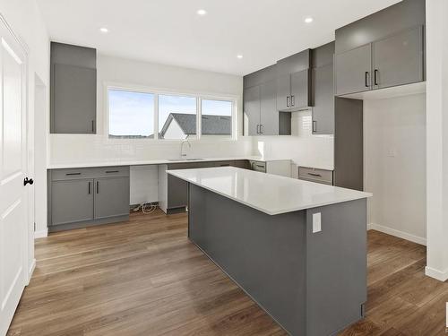 86 Redspur Drive, St. Albert, AB - Indoor Photo Showing Kitchen