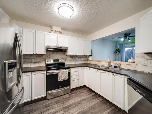 7529 188 Street, Edmonton, AB - Indoor Photo Showing Kitchen With Double Sink