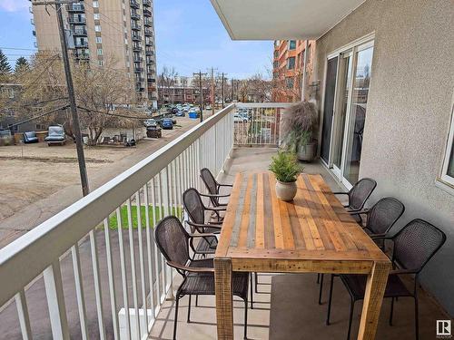 305 10130 114 Street, Edmonton, AB - Outdoor With Balcony With Exterior