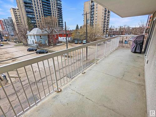 305 10130 114 Street, Edmonton, AB - Outdoor With Balcony