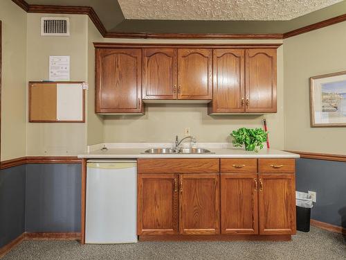 237 9704 174 Street, Edmonton, AB - Indoor Photo Showing Kitchen With Double Sink