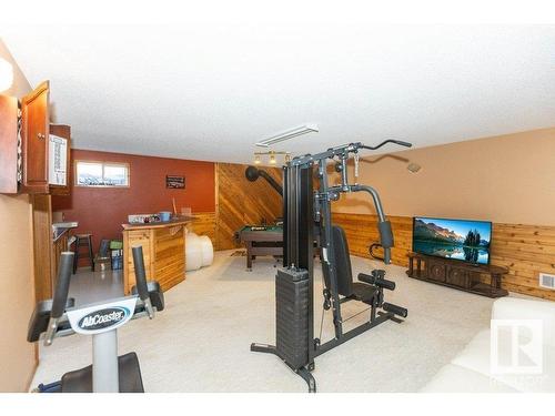 8 Sunrise Dr Summer Village Of Larkspur, Rural Westlock County, AB - Indoor Photo Showing Gym Room