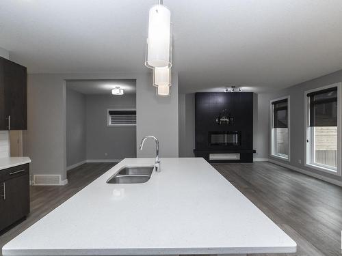 5 Jamison Crescent, St. Albert, AB - Indoor Photo Showing Kitchen With Double Sink