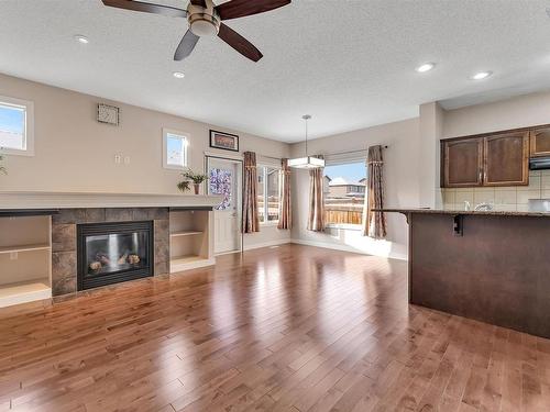 2815 17 Avenue Nw, Edmonton, AB - Indoor With Fireplace