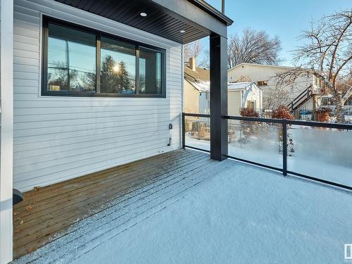 9627 74 Avenue, Edmonton, AB - Outdoor With Balcony