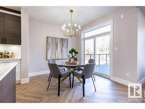 6632 Crawford Landing Landing, Edmonton, AB - Indoor Photo Showing Dining Room