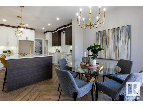 6632 Crawford Landing Landing, Edmonton, AB - Indoor Photo Showing Dining Room